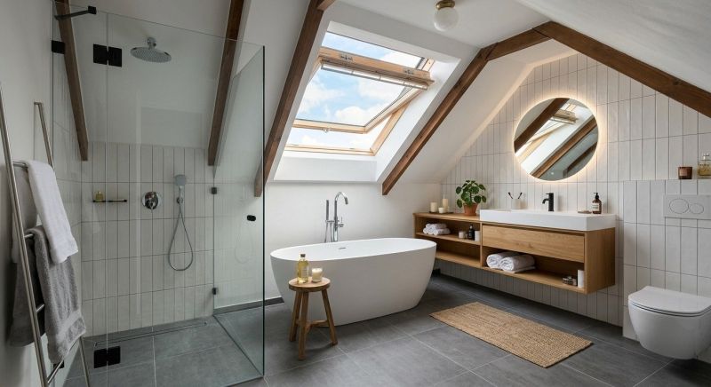 Attic Bathroom Remodeling in Prince Frederick, MD