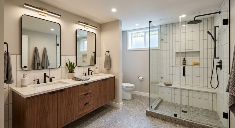 Basement Bathroom Remodeling in Prince Frederick, MD